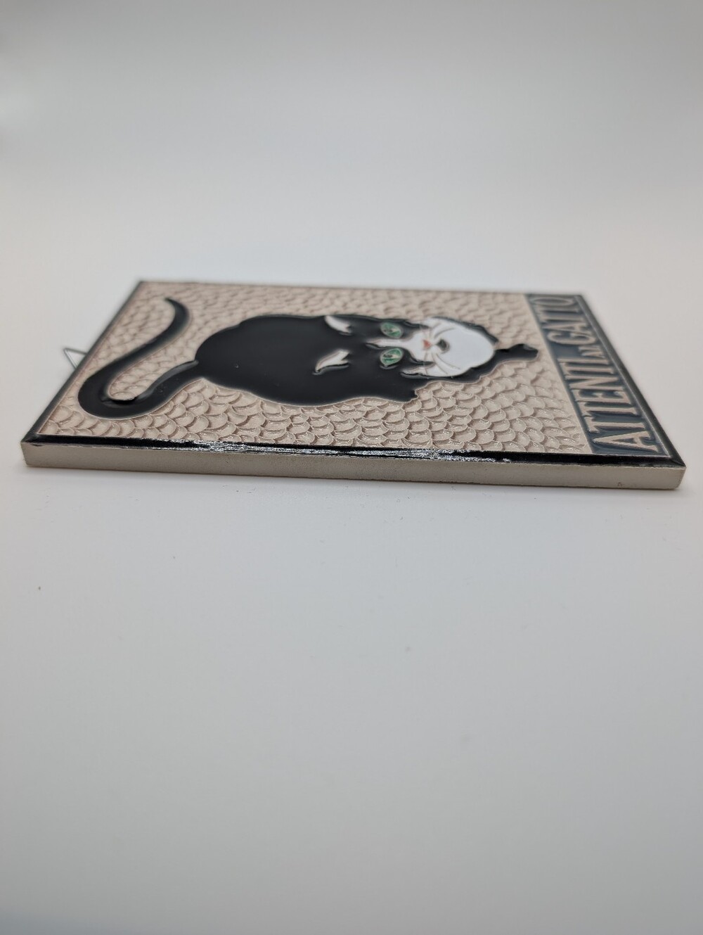 Attenti Al Gatto / Beware Of The Cat Tile - Picture 5 of 6